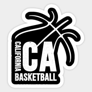 California Basketball 02 Sticker